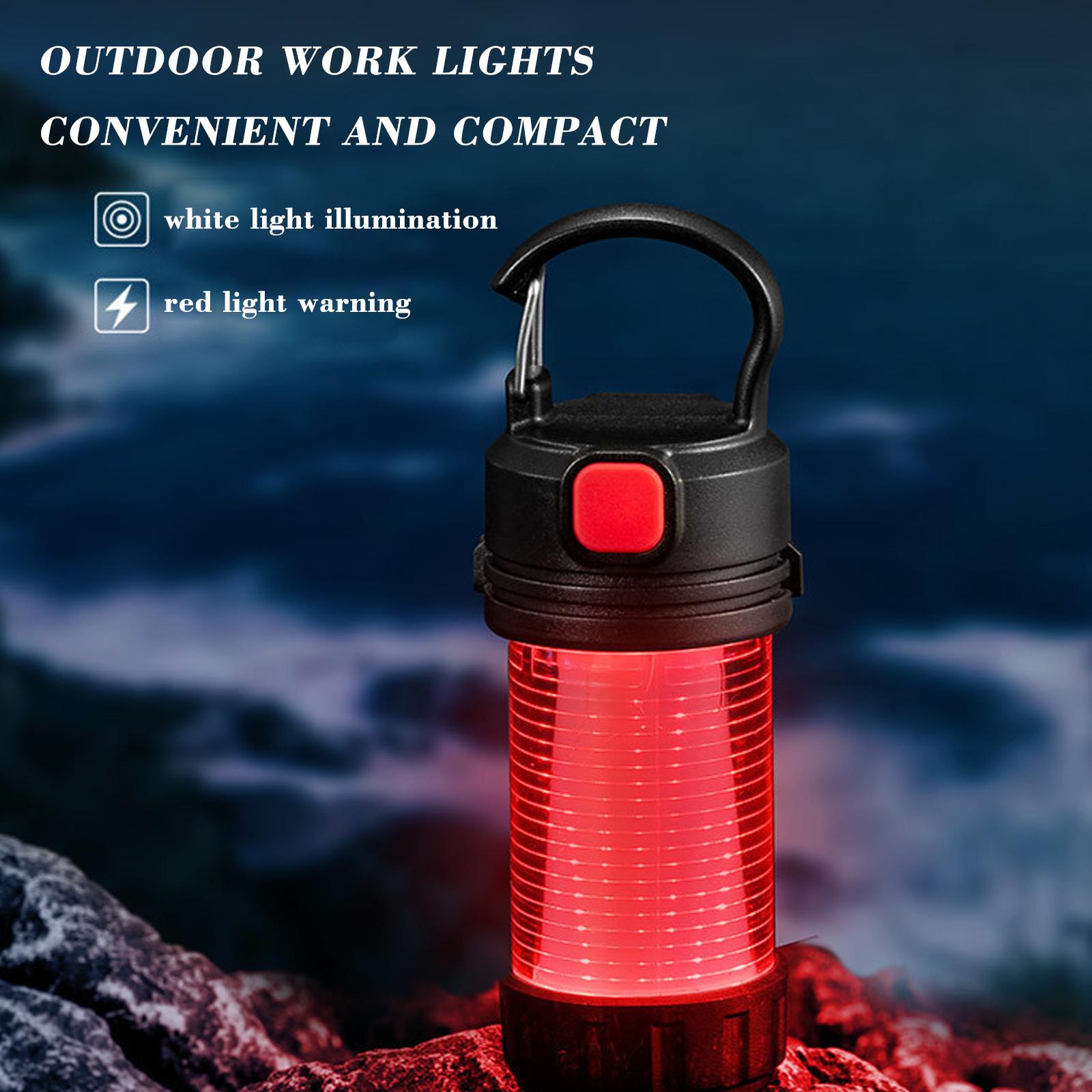 Cheap Goat Tents Mini Camping Lantern Outdoor Rechargeable Emergency Portable 5 Water Resistant Battery Powered Modes Flashlight Lights Camp Z4D8   
